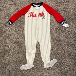 New Carter footed pajama